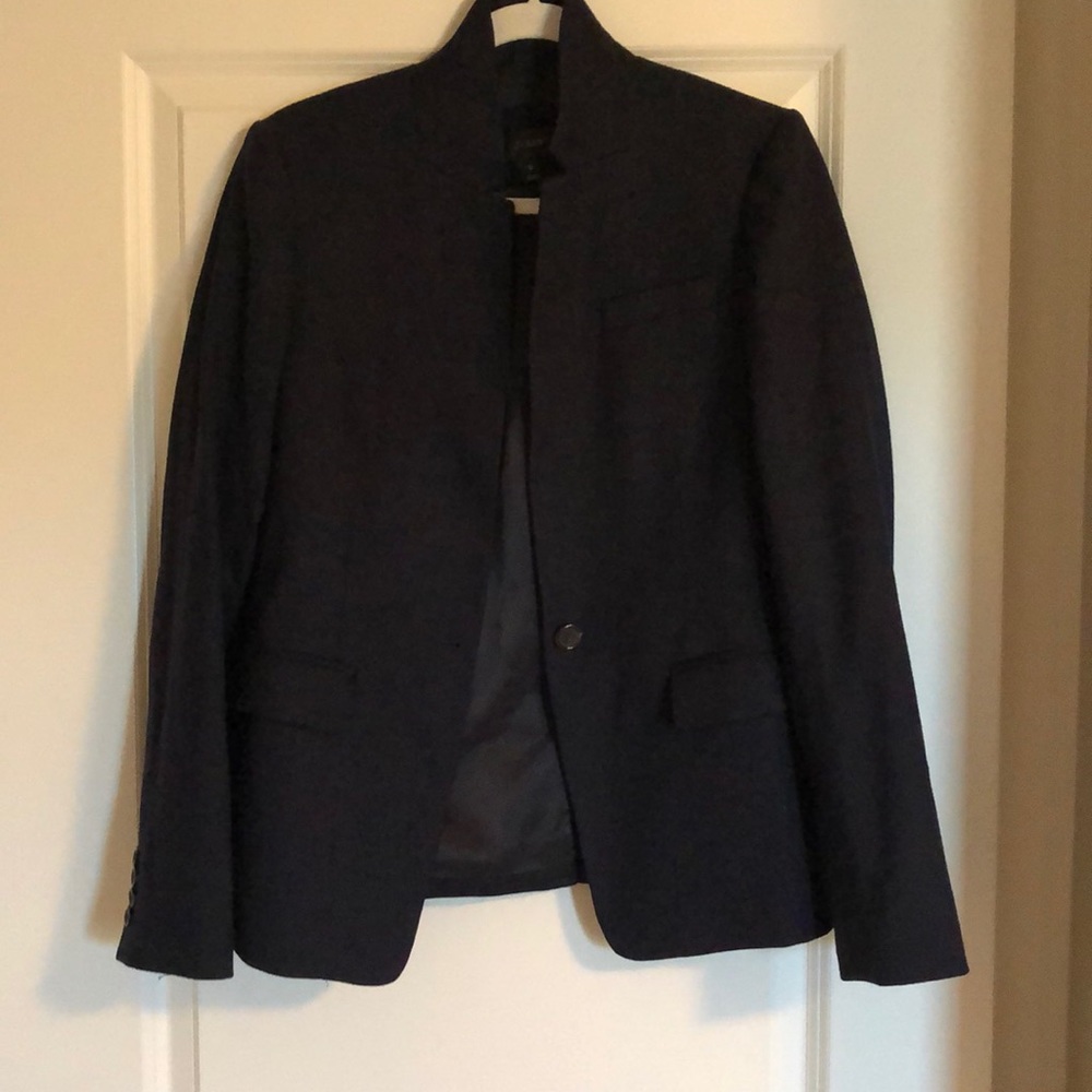 Navy JCrew regent blazer
